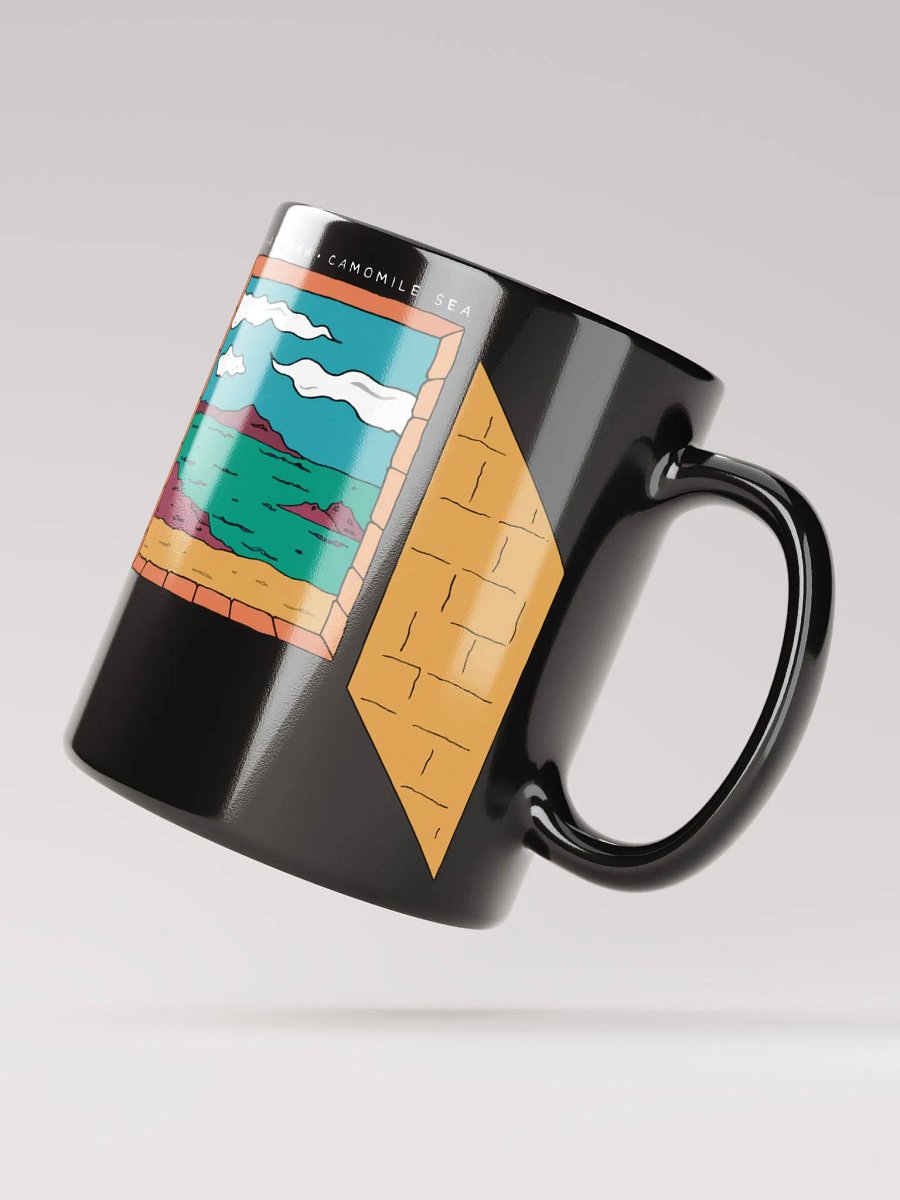 Camomile Sea Mug - Black product image (5)