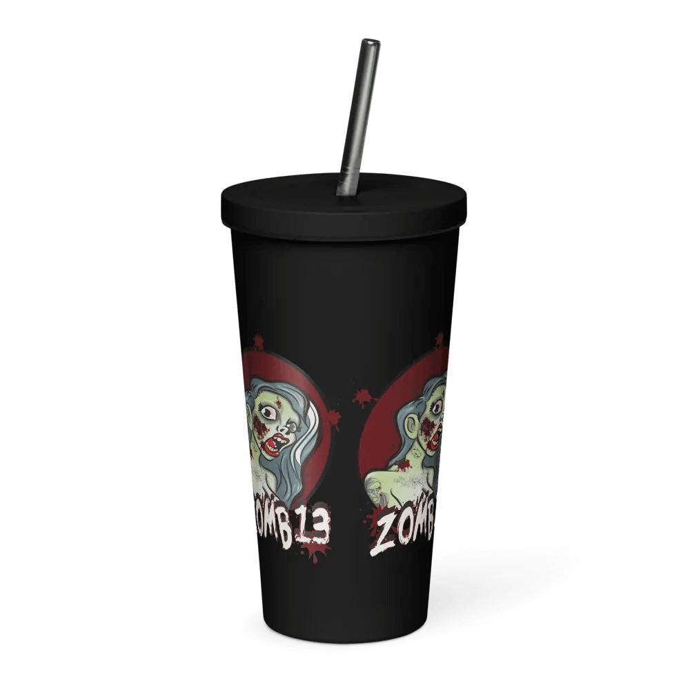 Undead Elegance Insulated Tumbler with a Straw product image (6)