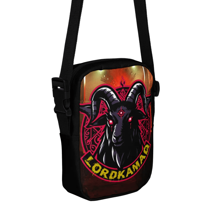 Eat. Grief. Sleep. Repeat. Crossover Bag – Kvlt Style, Pirate Mentality product image (1)