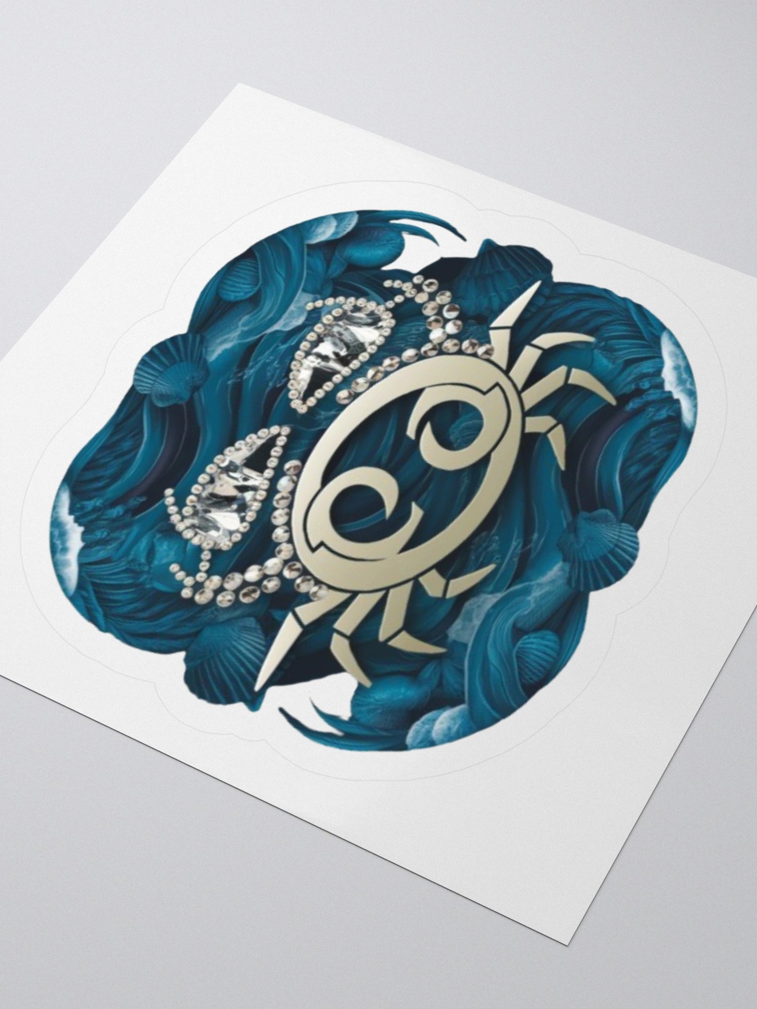Cancer Zodiac Kisscut Sticker product image (9)