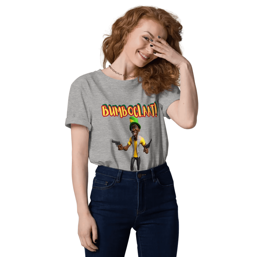 Glowing Bumboclaat Fantasy Logo T-Shirt product image (64)
