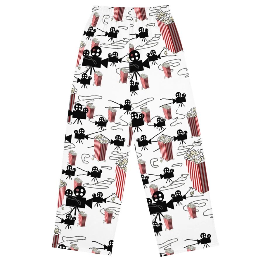 Movie Reels and Popcorn Wideleg Pants product image (8)