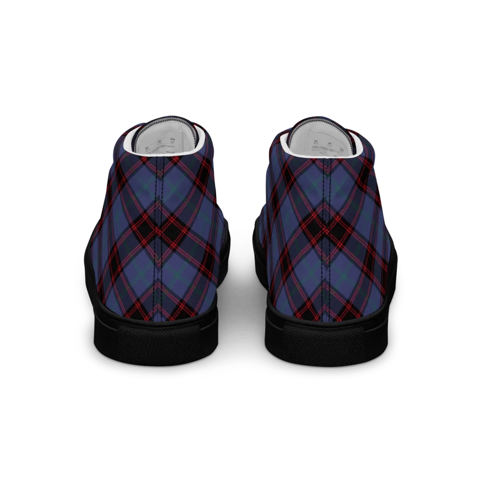 Rutherford Tartan Men's High Top Shoes product image (6)