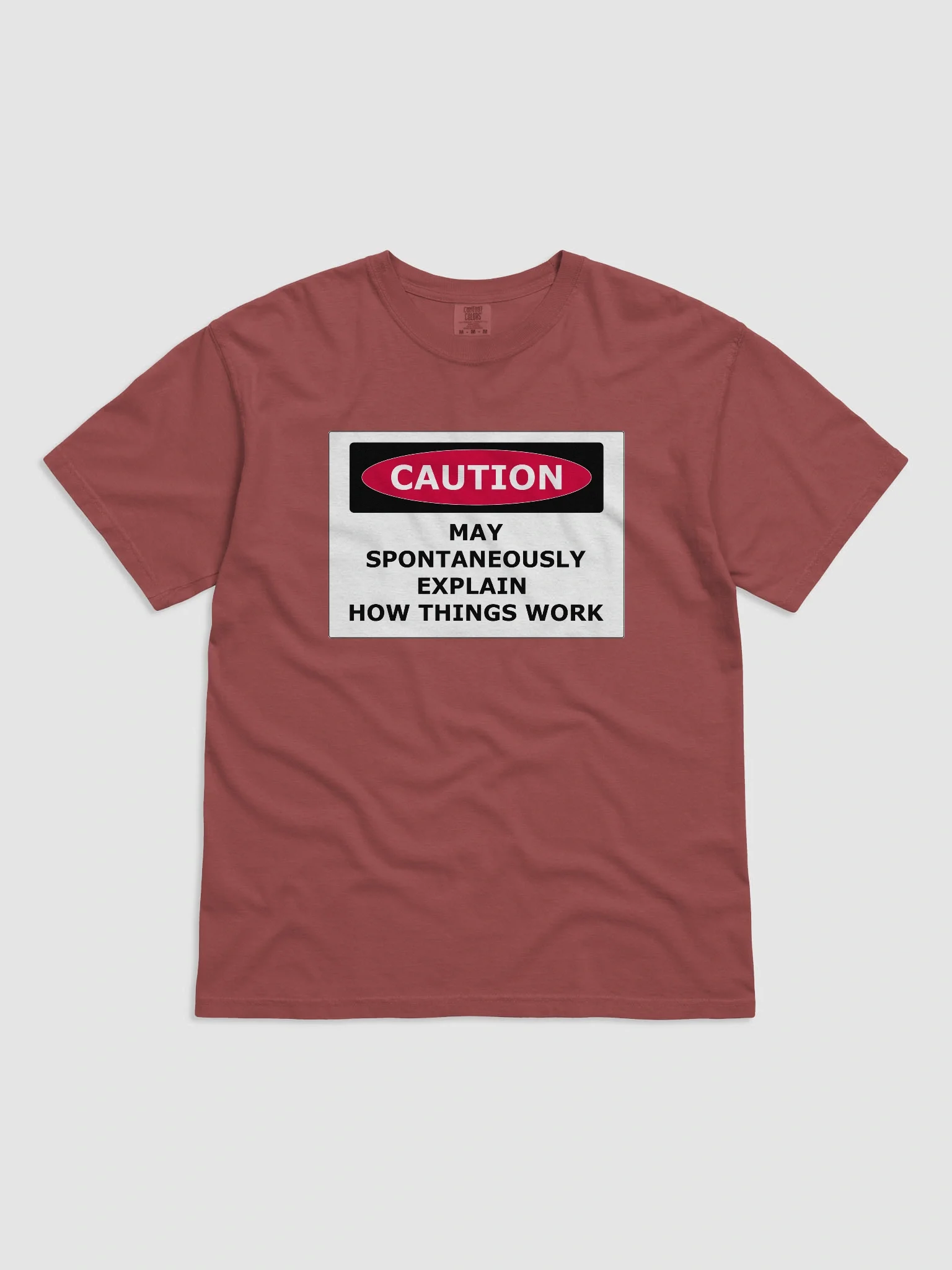 CAUTION spontaneous T-shirt product image (5)