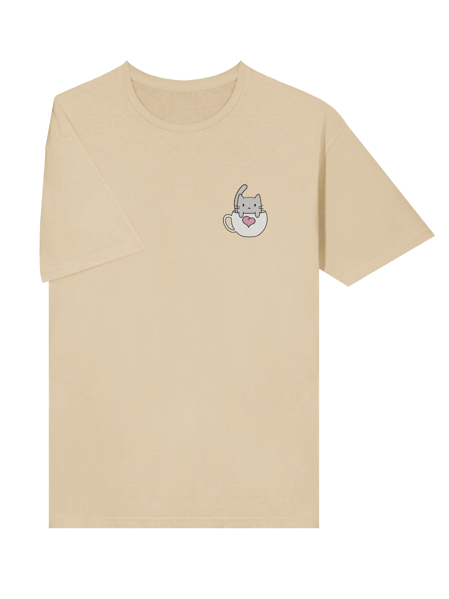 Softie's Café Logo T-Shirt || Left sided, Printed product image (75)