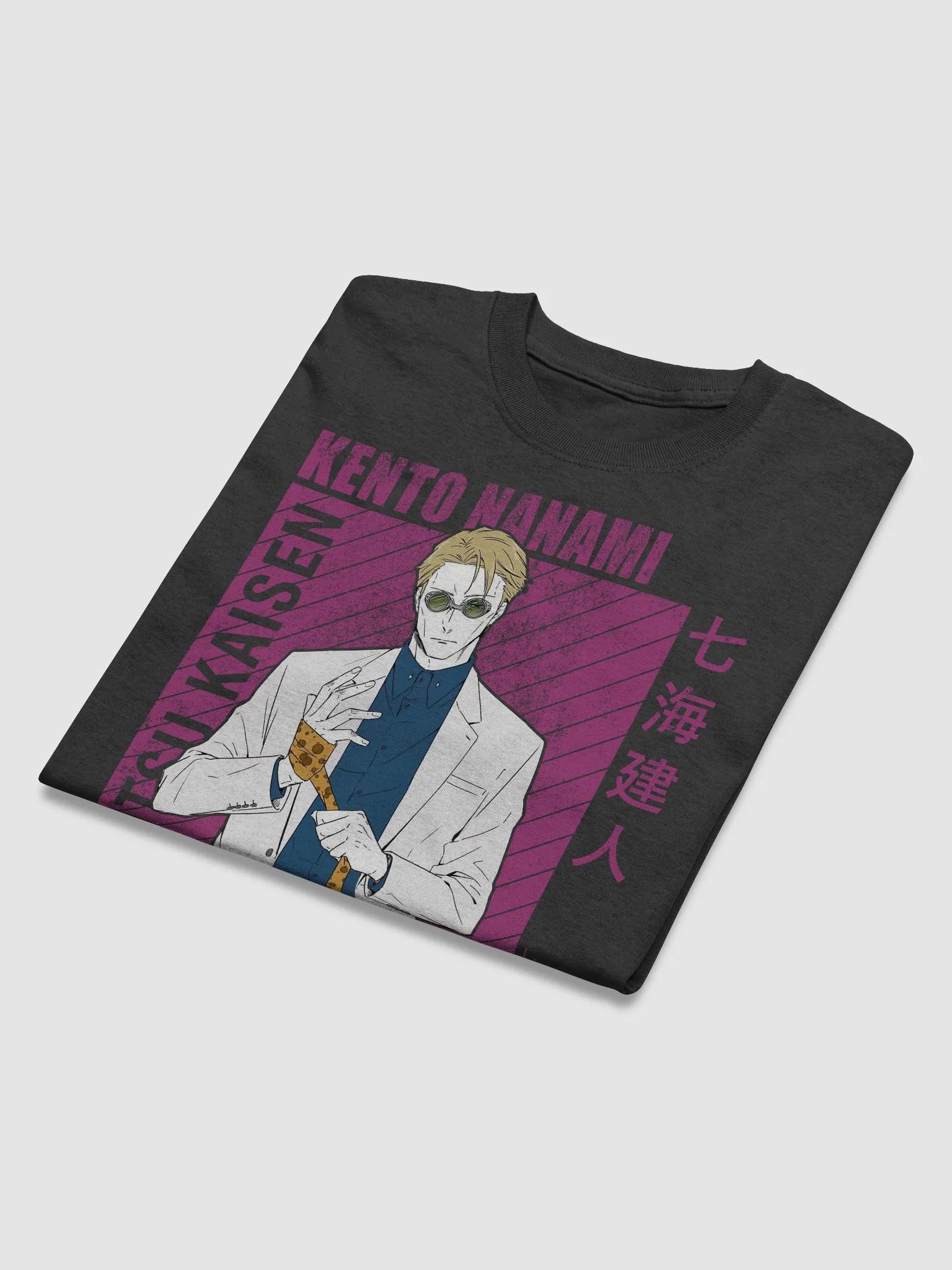 Jujutsu Kaisen Kento Nanami Cool Elegance T-Shirt – Gildan Heavyweight product image (4)