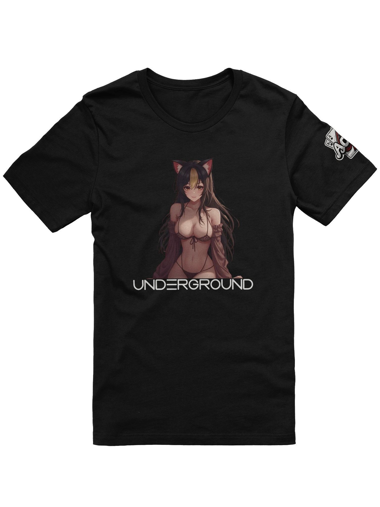 Underground Naughty Kitty Shirt product image (1)