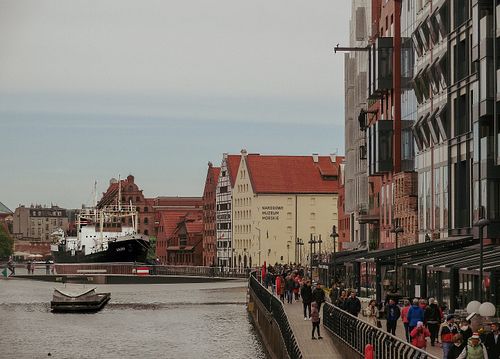 Strolling through the charming streets of Gdańsk, where history and modernity blend seamlessly by the waterfront. 🏙️ This cap...