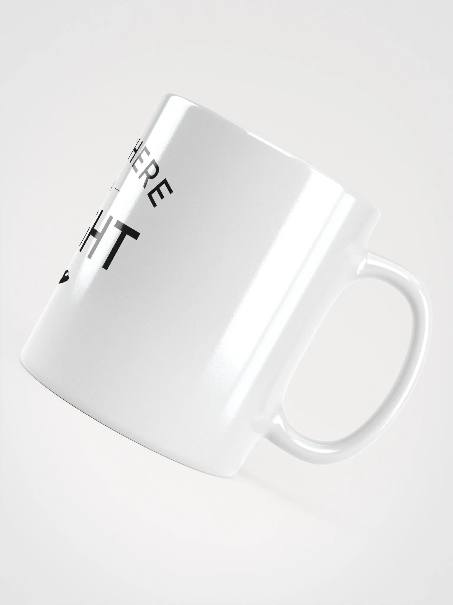 Somewhere on a Flight Mug - White product image (6)