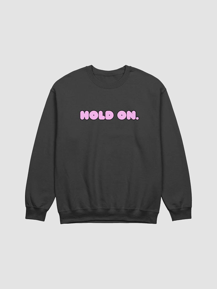 Hold On. Pink Sweatshirt product image (1)