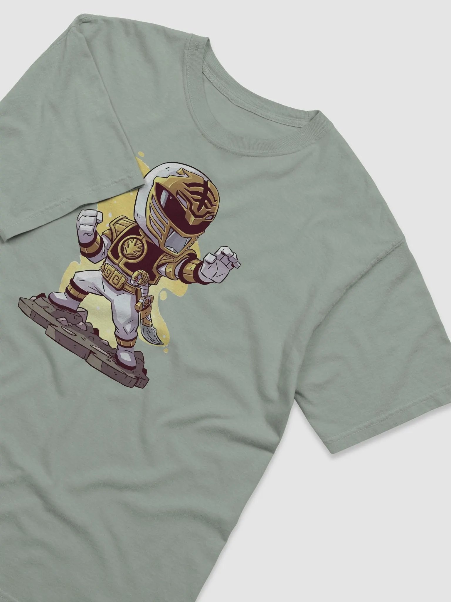 White Ranger's Might: Chibi Style Power Rangers product image (42)
