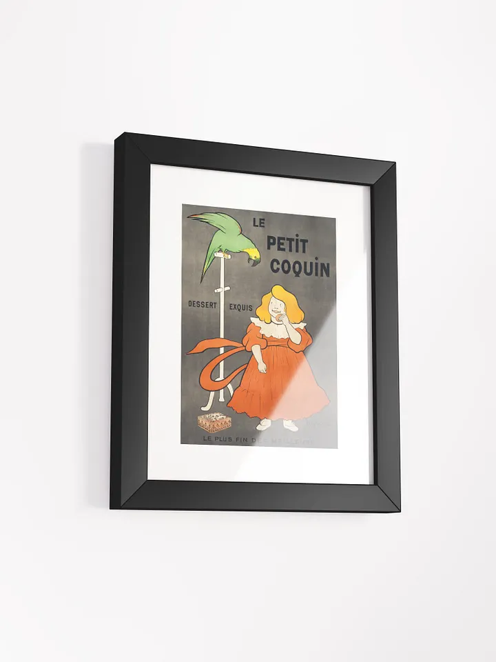'Le Petit Coquin' Framed Matte Poster product image (2)