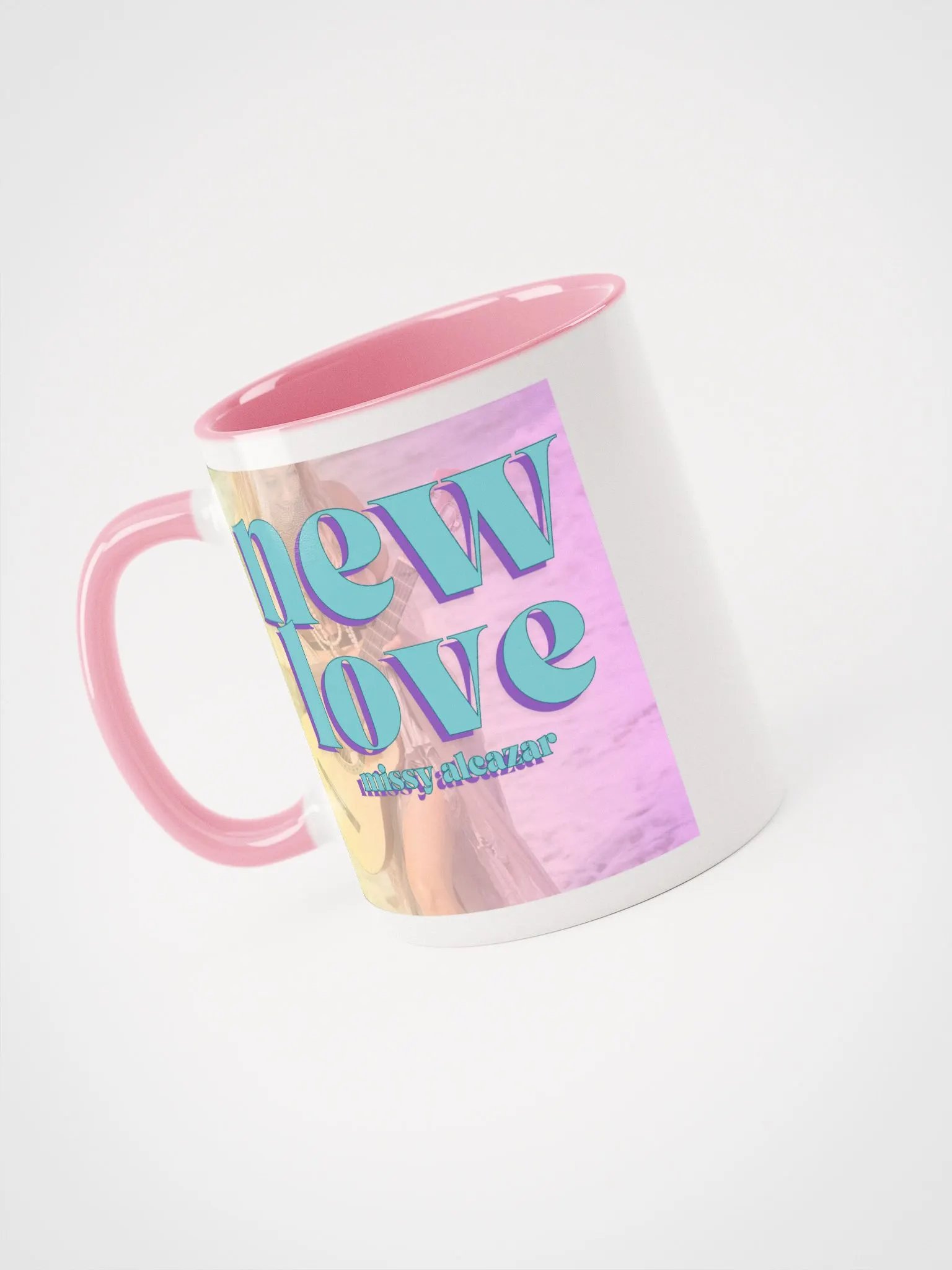 New Love enamel coffee mug product image (14)