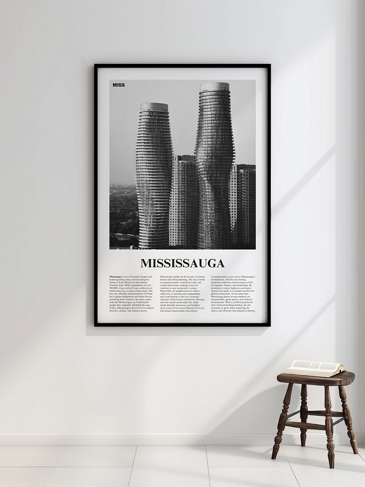 Mississauga 01 Newspaper Poster product image (4)