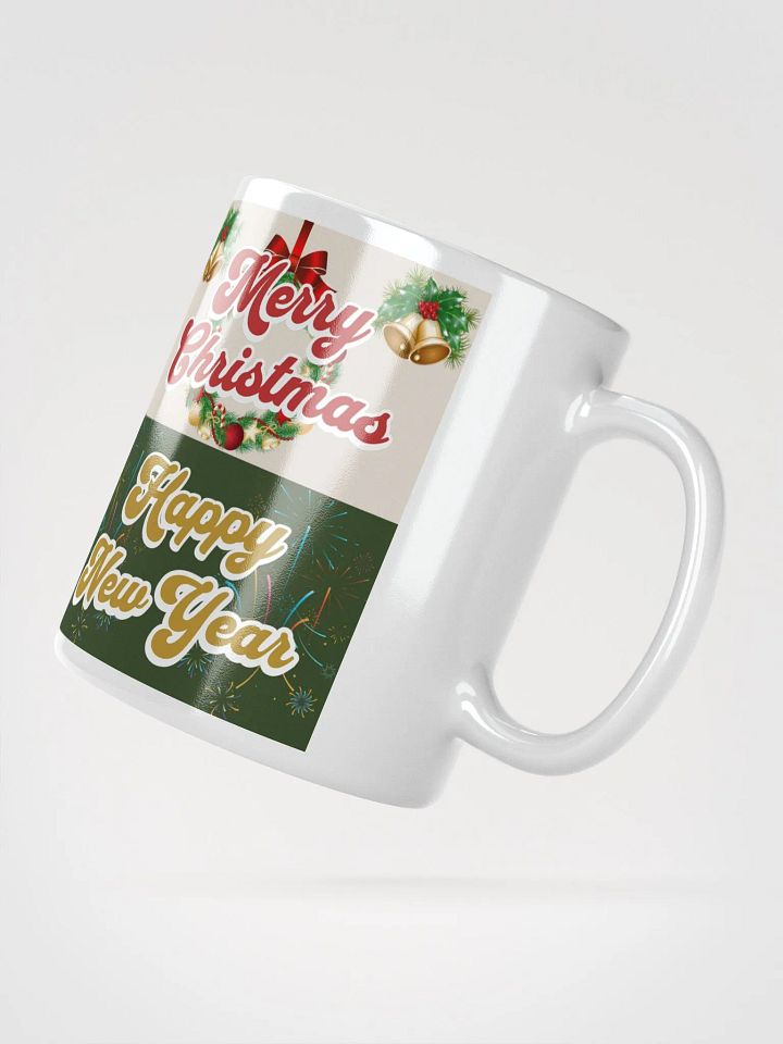 Merry Christmas - Happy New Year White Mug product image (6)