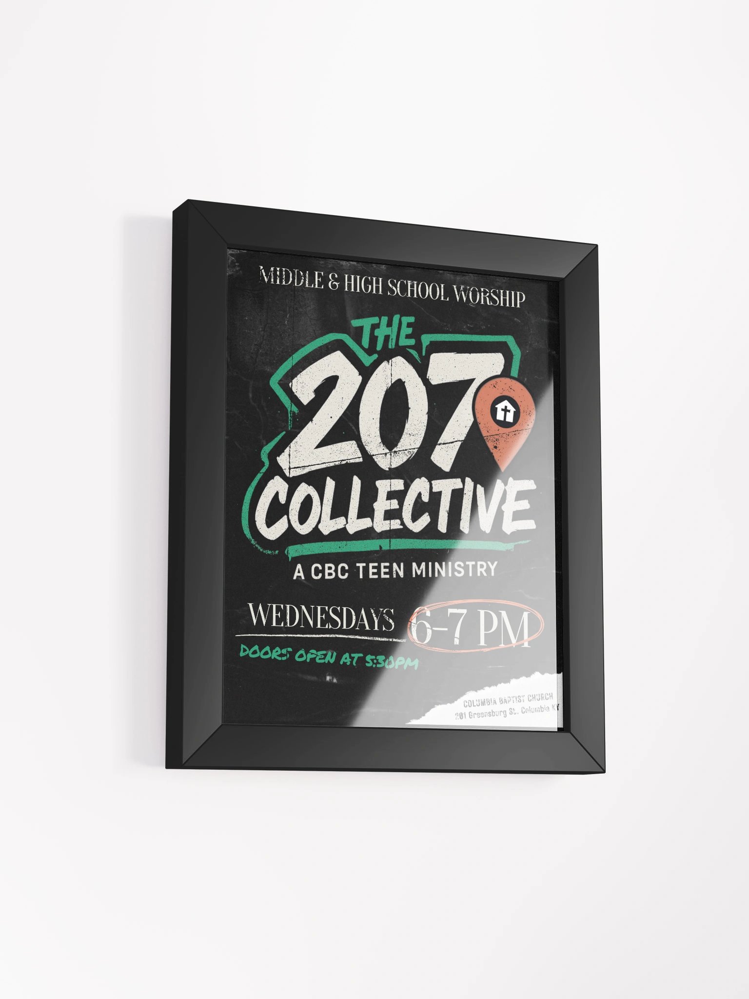 207 Collective - Teen Ministry Framed Poster product image (4)
