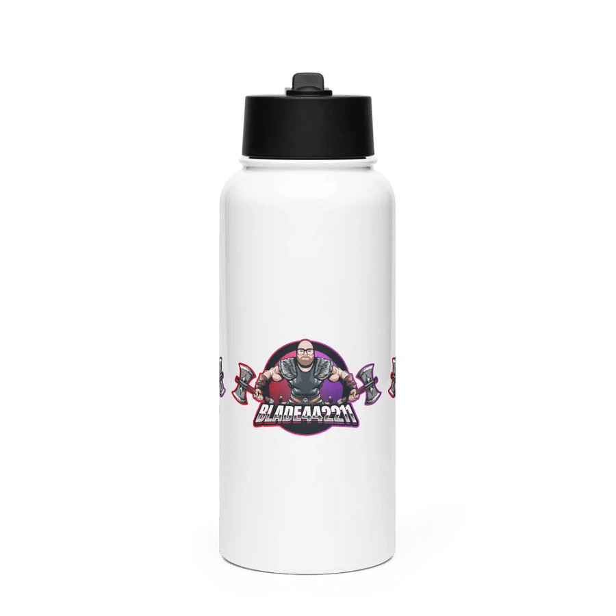 Muscle Warrior Stainless Steel Water Bottle product image (1)