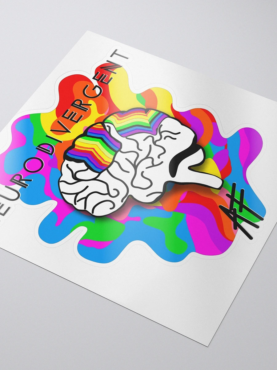 Neurodivergent Pride Sticker product image (3)