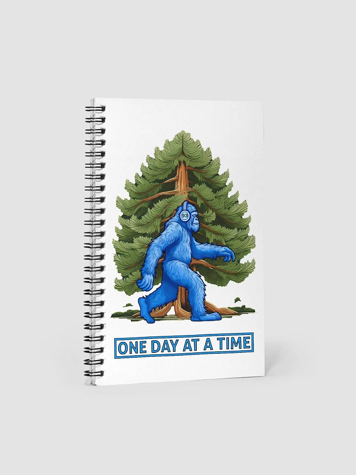 Mysterious MrSquatch Sleek Notepad product image (1)