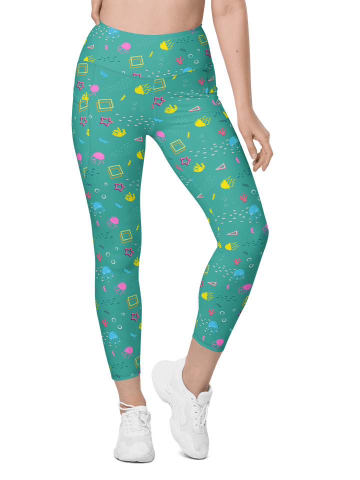 Shifty Seas pattern pocket leggings product image (1)