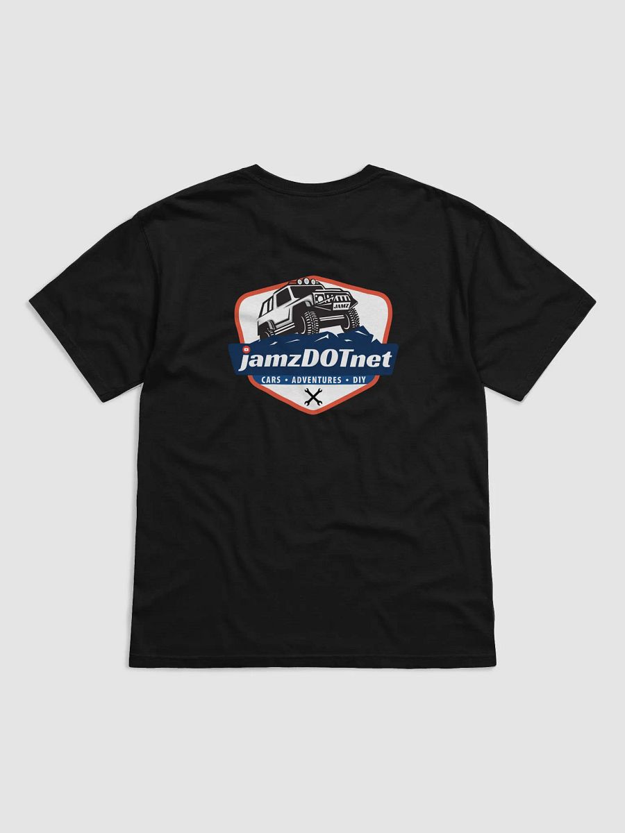 jamzDOTnet Brand Logo T-Shirt with logo on back product image (26)