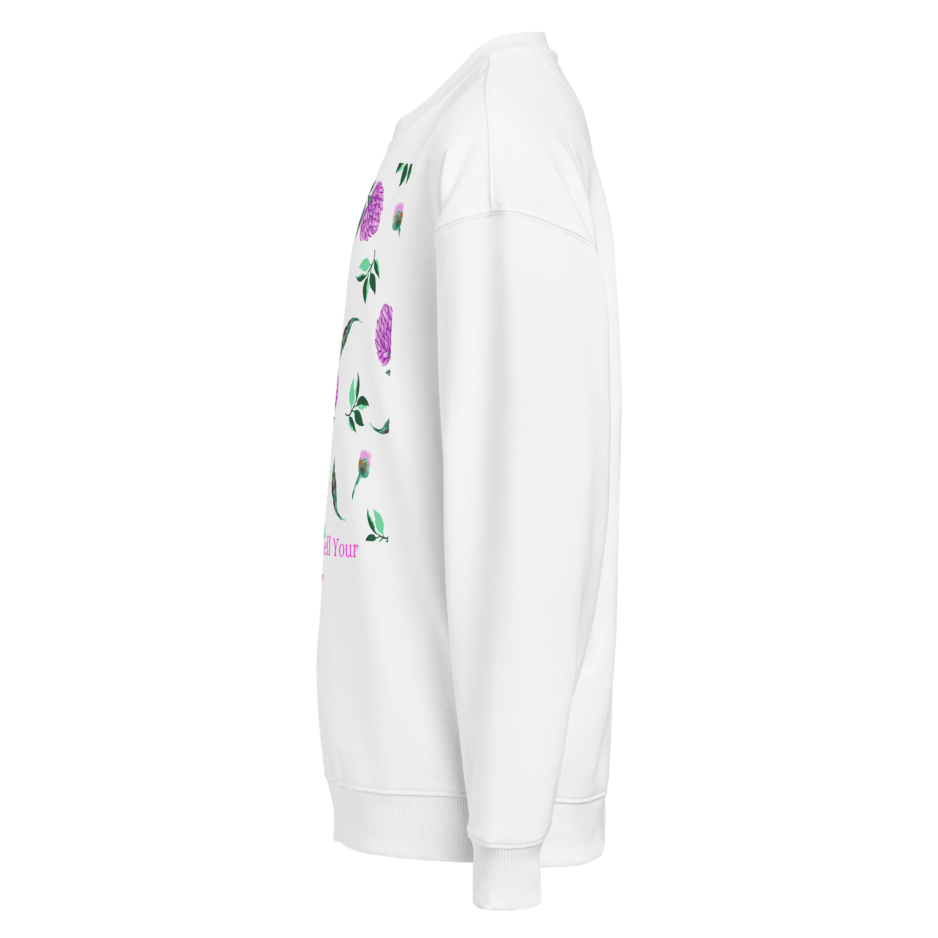 Floral Storyteller Organic Sweatshirt product image (3)