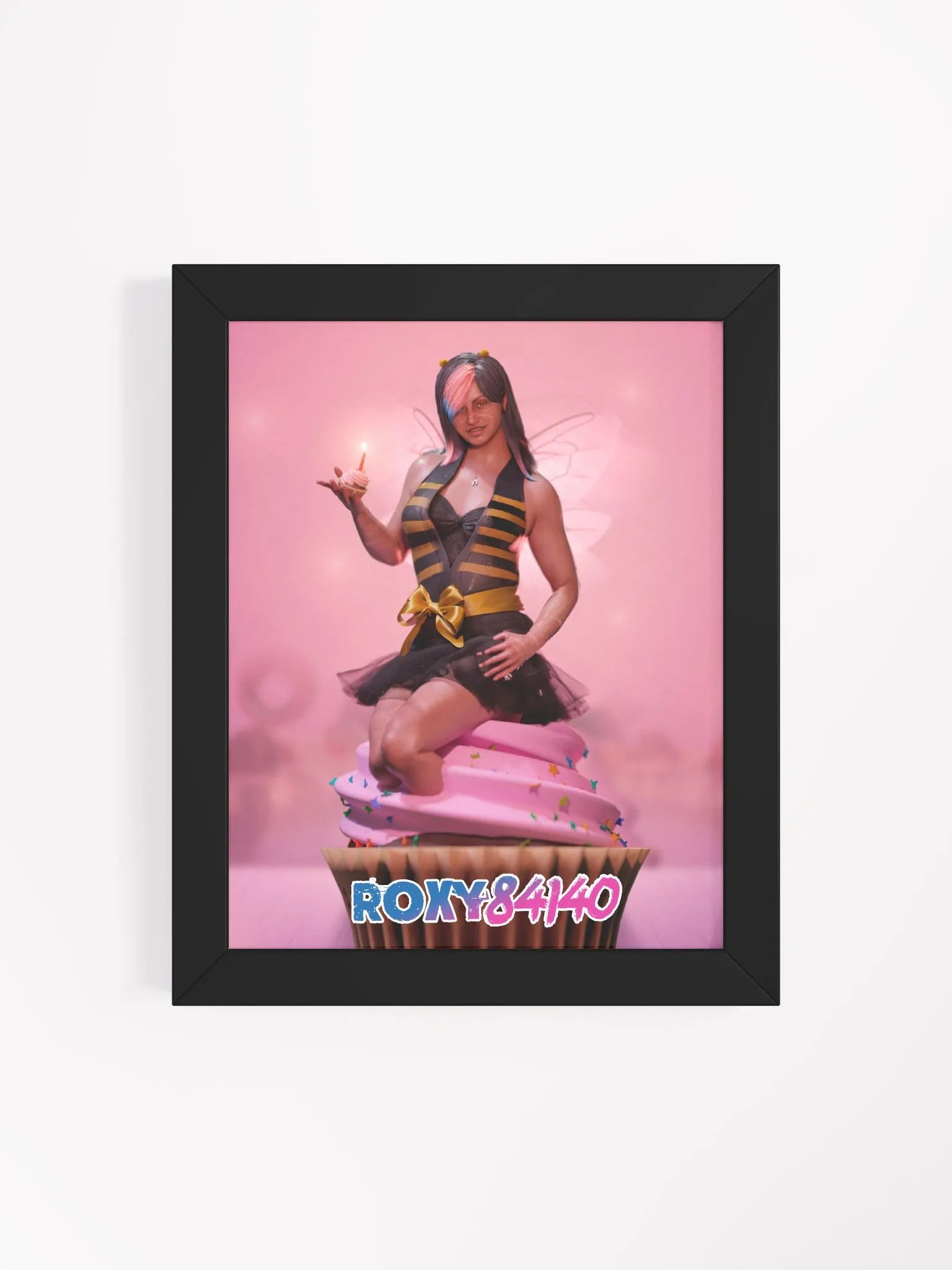 🧁💜 Baddie's One Year Twitch Anniversary Frame 😈🧁 product image (7)