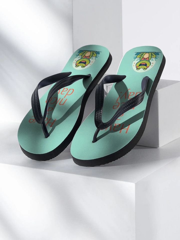 Have a nice day! Frog Flip Flops product image (2)