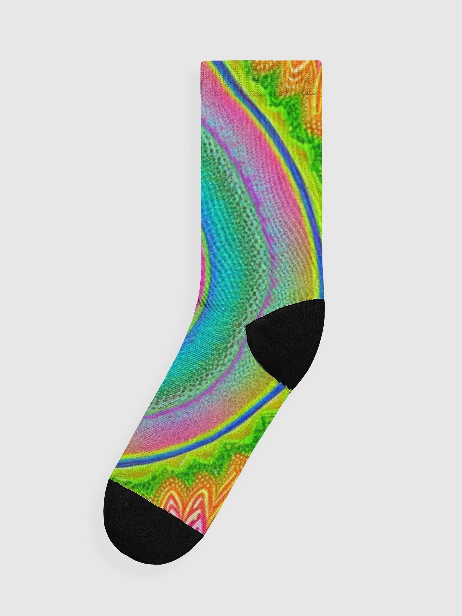Psychedelic Rainbow Socks product image (1)
