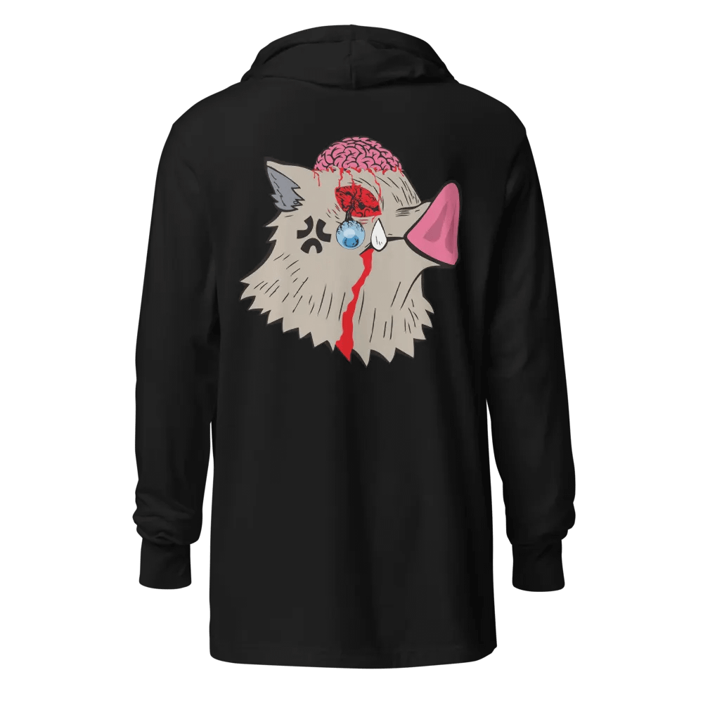 Stay Dead Bella+Canvas Unisex Hooded Long Sleeve Tee product image (6)