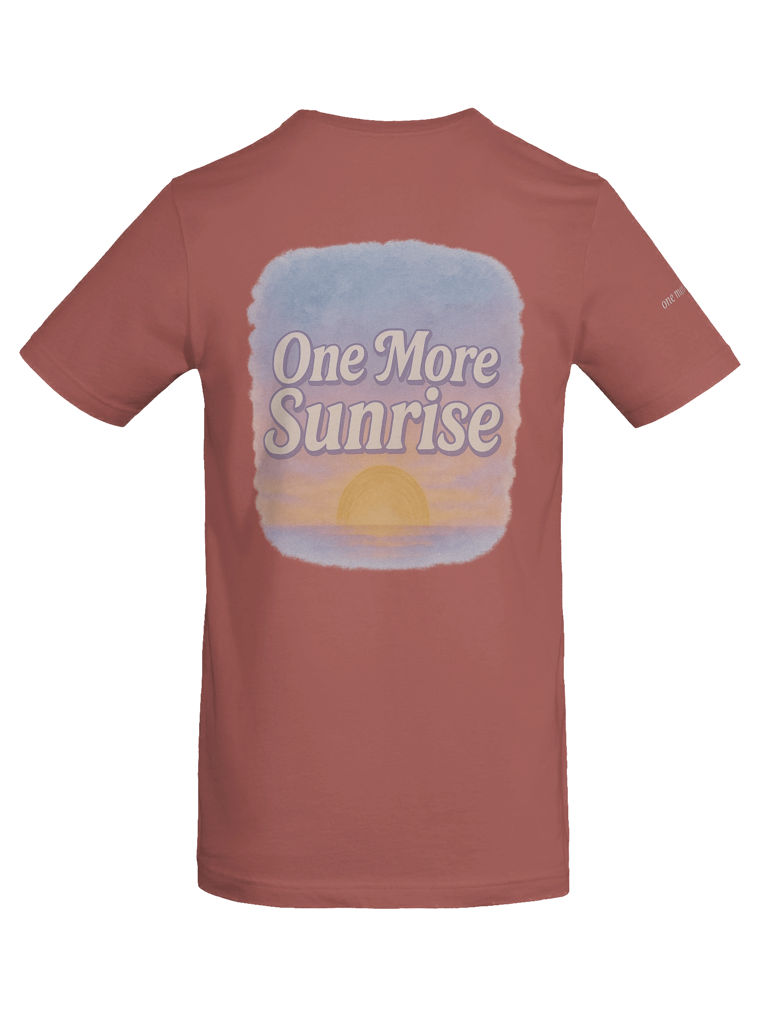 Watercolor, Back, One More Sunrise, DTG product image (5)