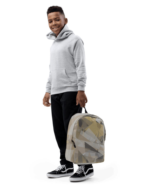 Geometric Harmony Customizable Backpack product image (3)