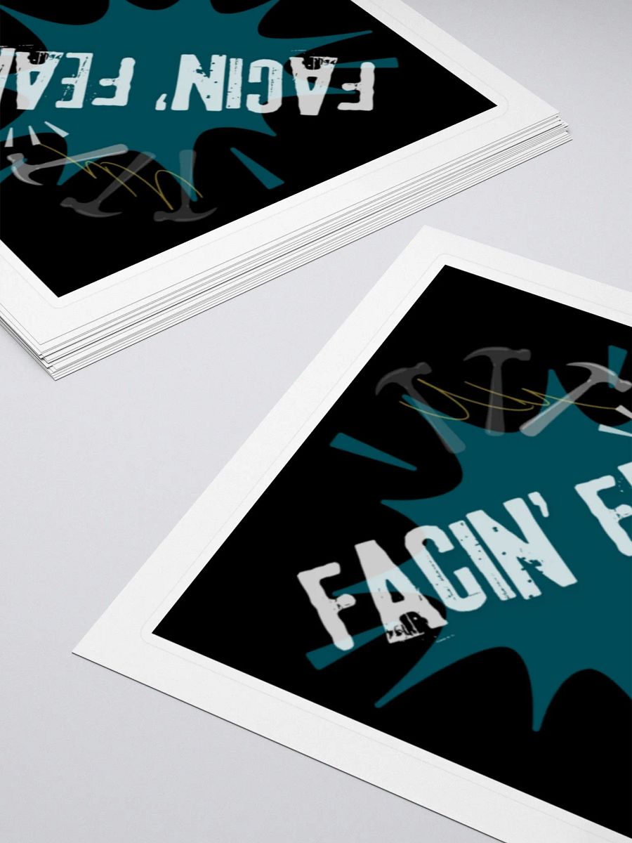 Facin' Fears Sticker product image (10)