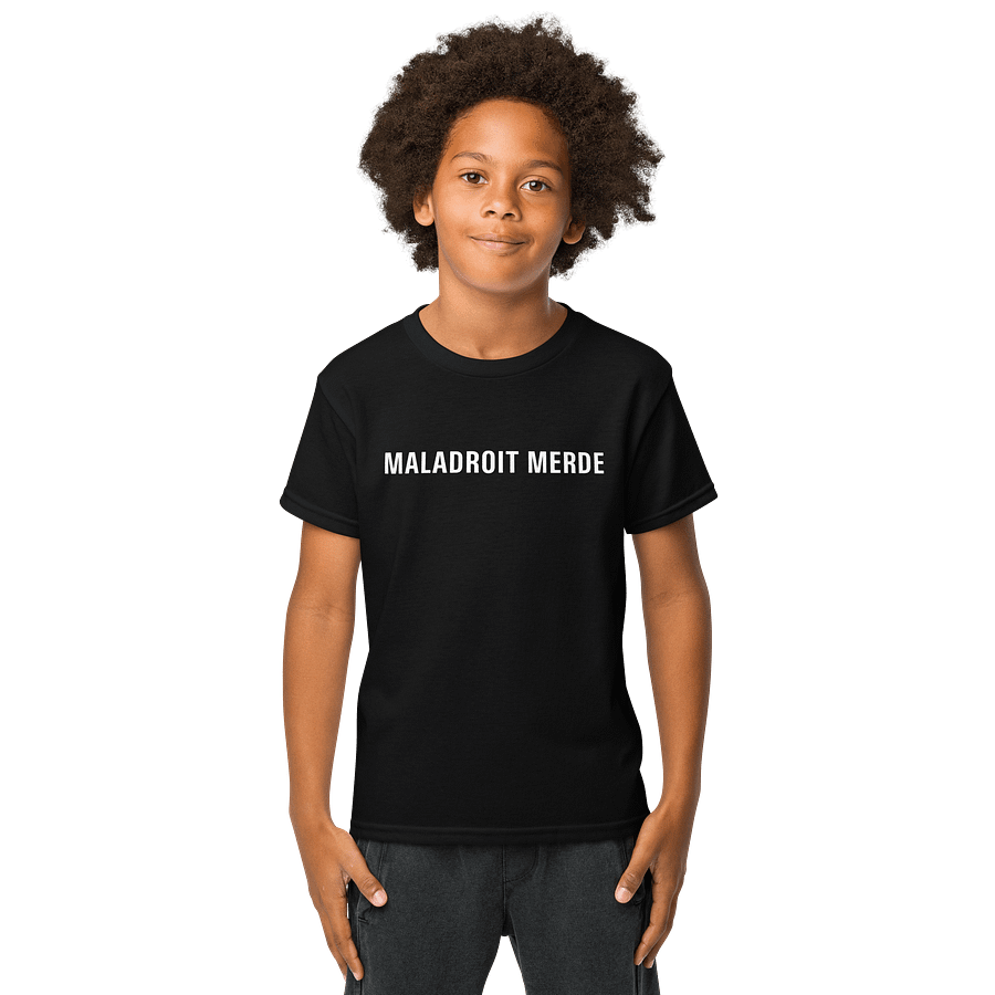 MALADROIT MERDE YOUTH SHIRT product image (1)