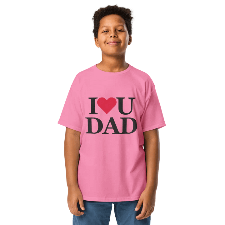 Kids Shirt Love Dad product image (1)