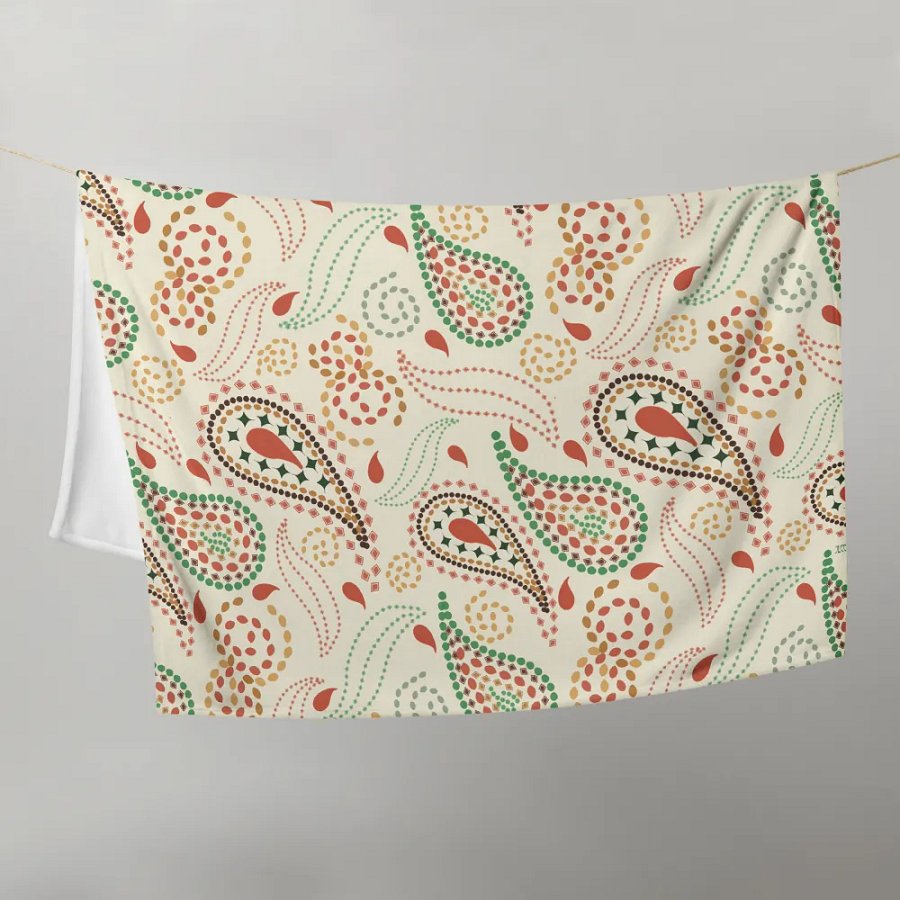 Tropical Paisley Blanket product image (21)
