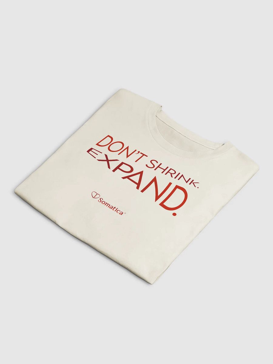 Don’t Shrink. Expand. on Women's Premium Crop Top product image (3)