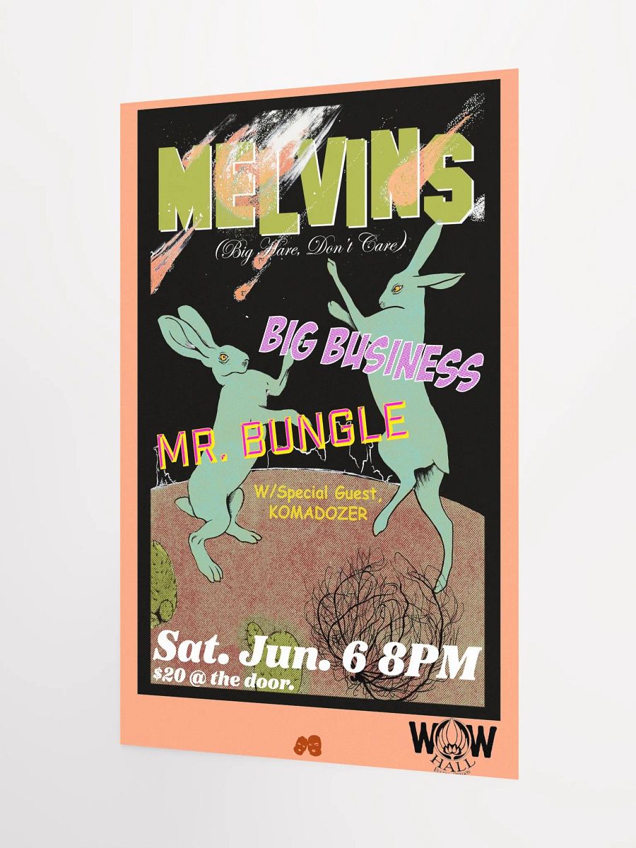 Melvins, Big Business, Mr. Bungle Poster product image (3)