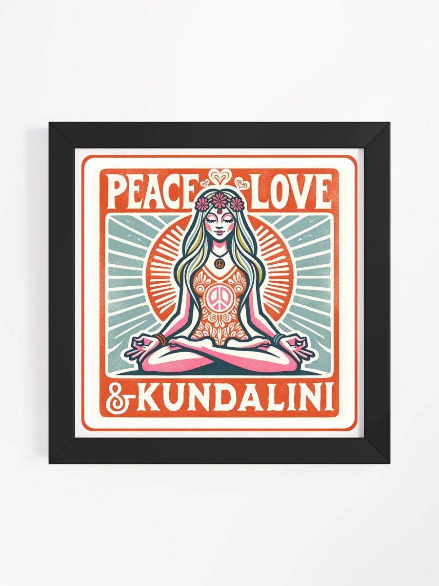 Peace, Love & Kundalini Print product image (1)