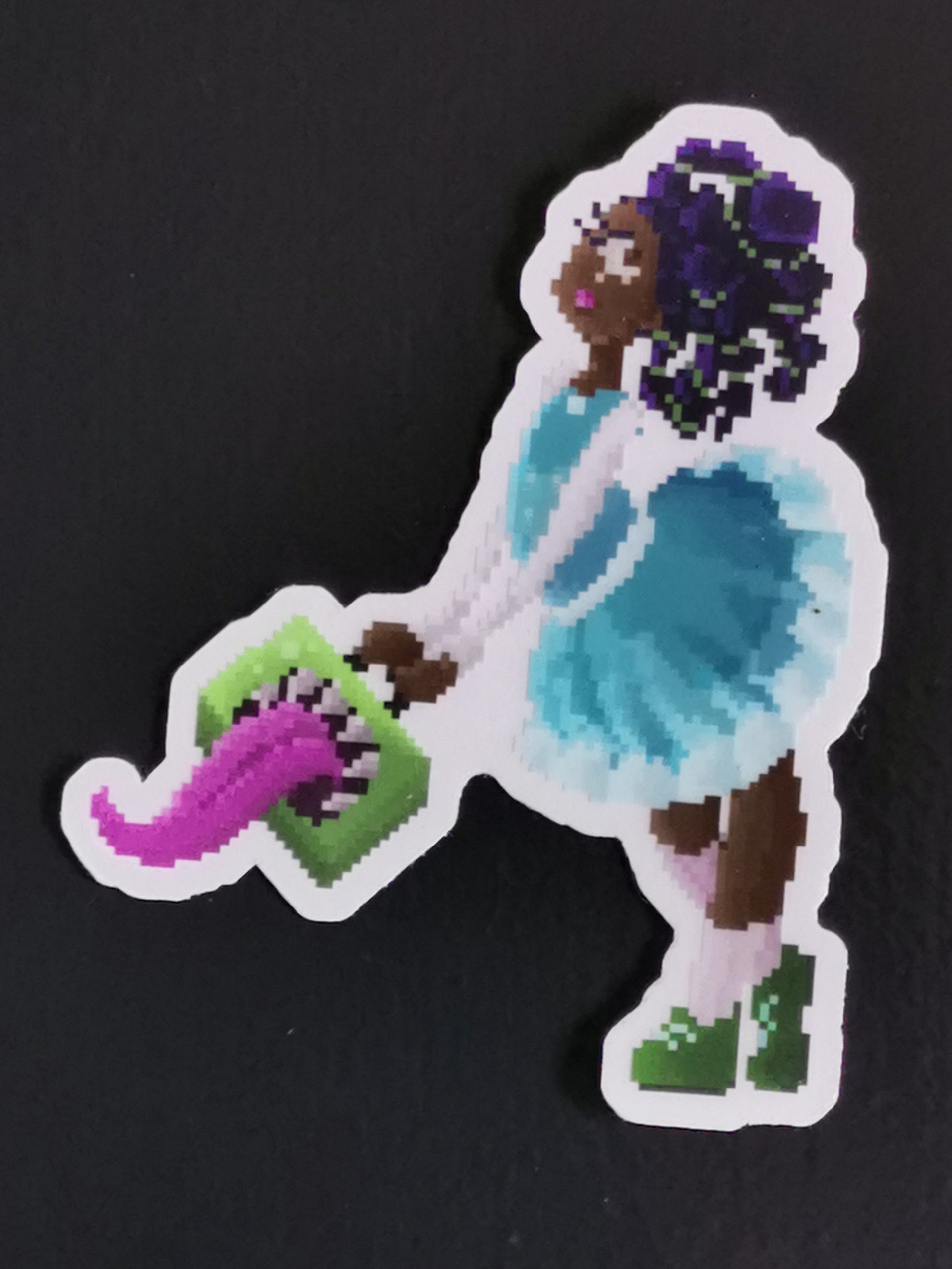 Cute but Deadly Cyclops Vinyl sticker product image (1)