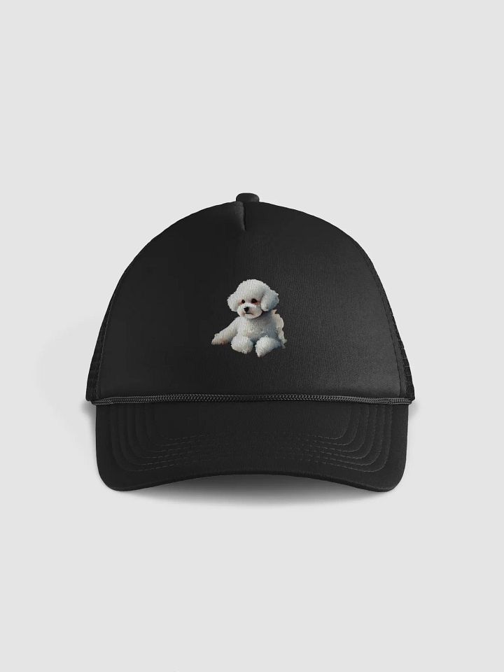 Fluffy Canine Dreams Foam Trucker Hat product image (1)
