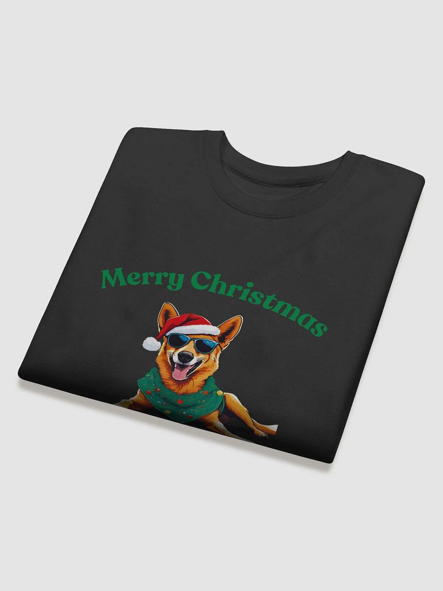 Festive Dingo Merry Christmas Sweatshirt - Green product image (4)