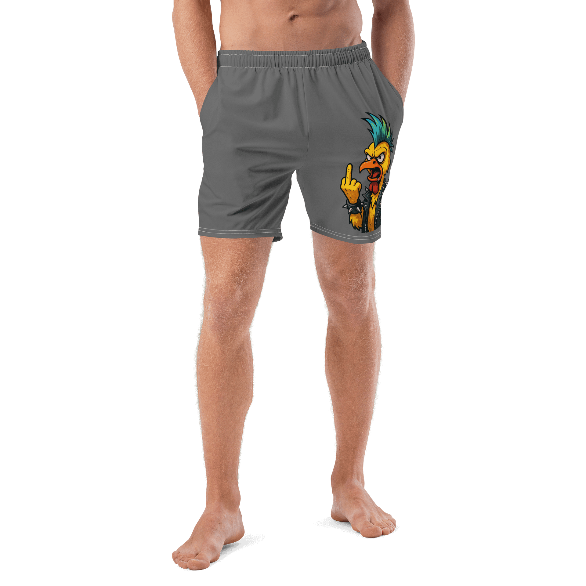Emo All-Over Print Swim Trunks product image (4)