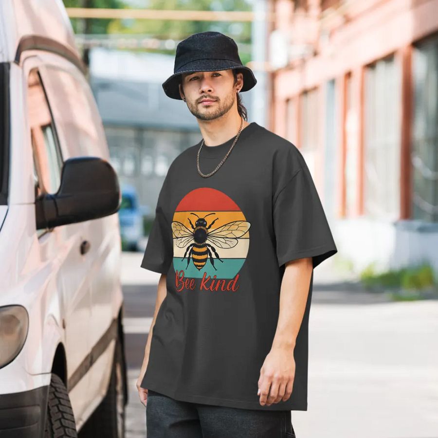 Buzz-Worthy Bee Kind Oversized Tee product image (6)
