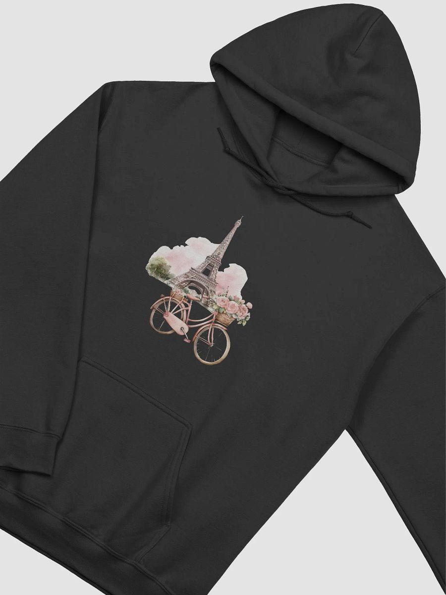 Whimsical Eiffel Tower Bicycle Hoodie product image (3)