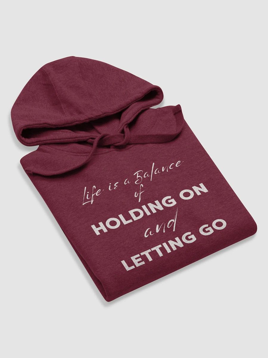 "HOLDING ON and LETTING GO" Premium Unisex Hoodie product image (5)