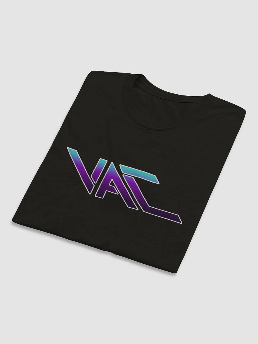 BLACK T-Shirt (Blue/purple VAC logo) product image (5)