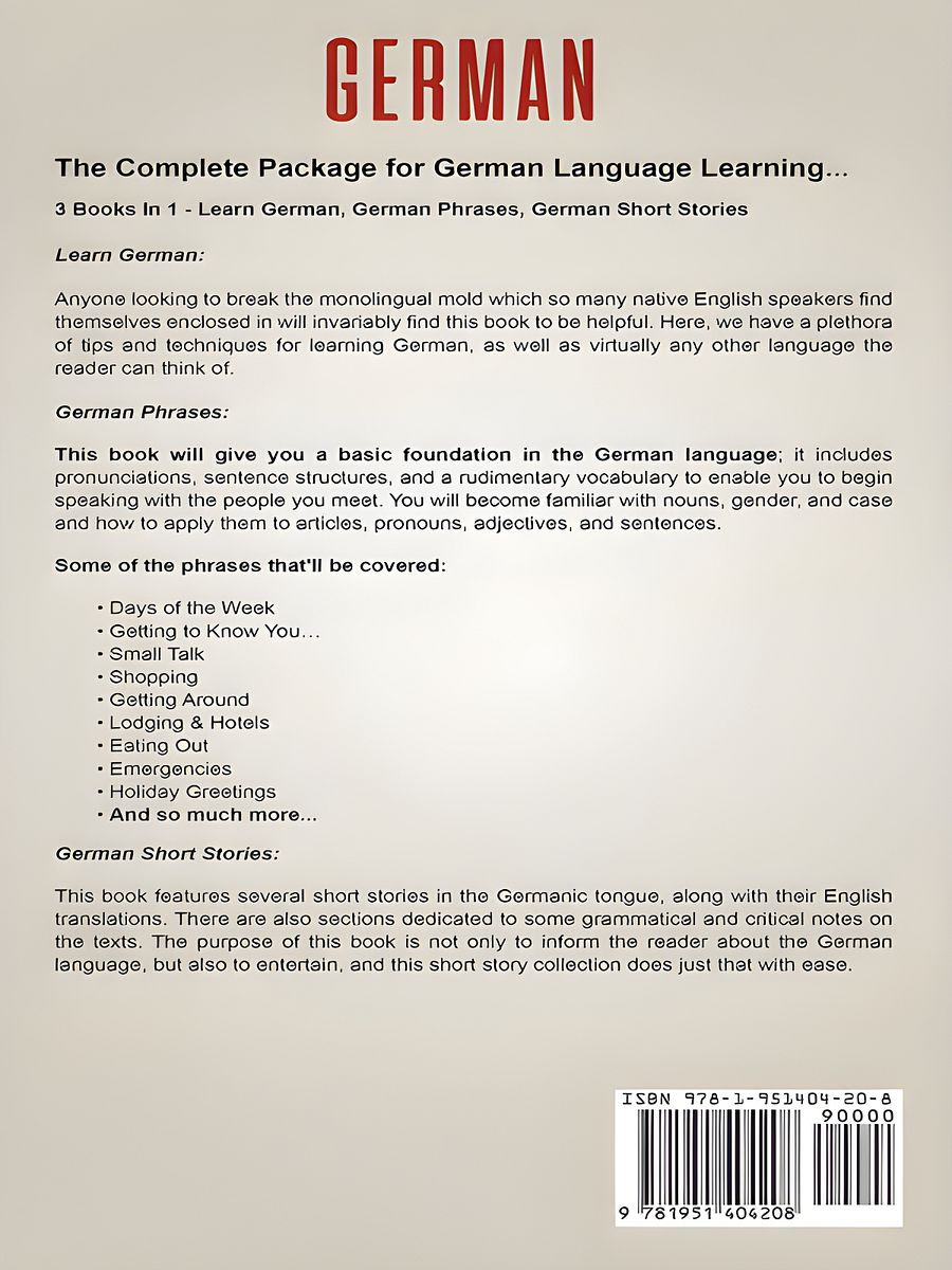 German for Beginners: The Ultimate All-in-One Guide to Speaking German product image (3)