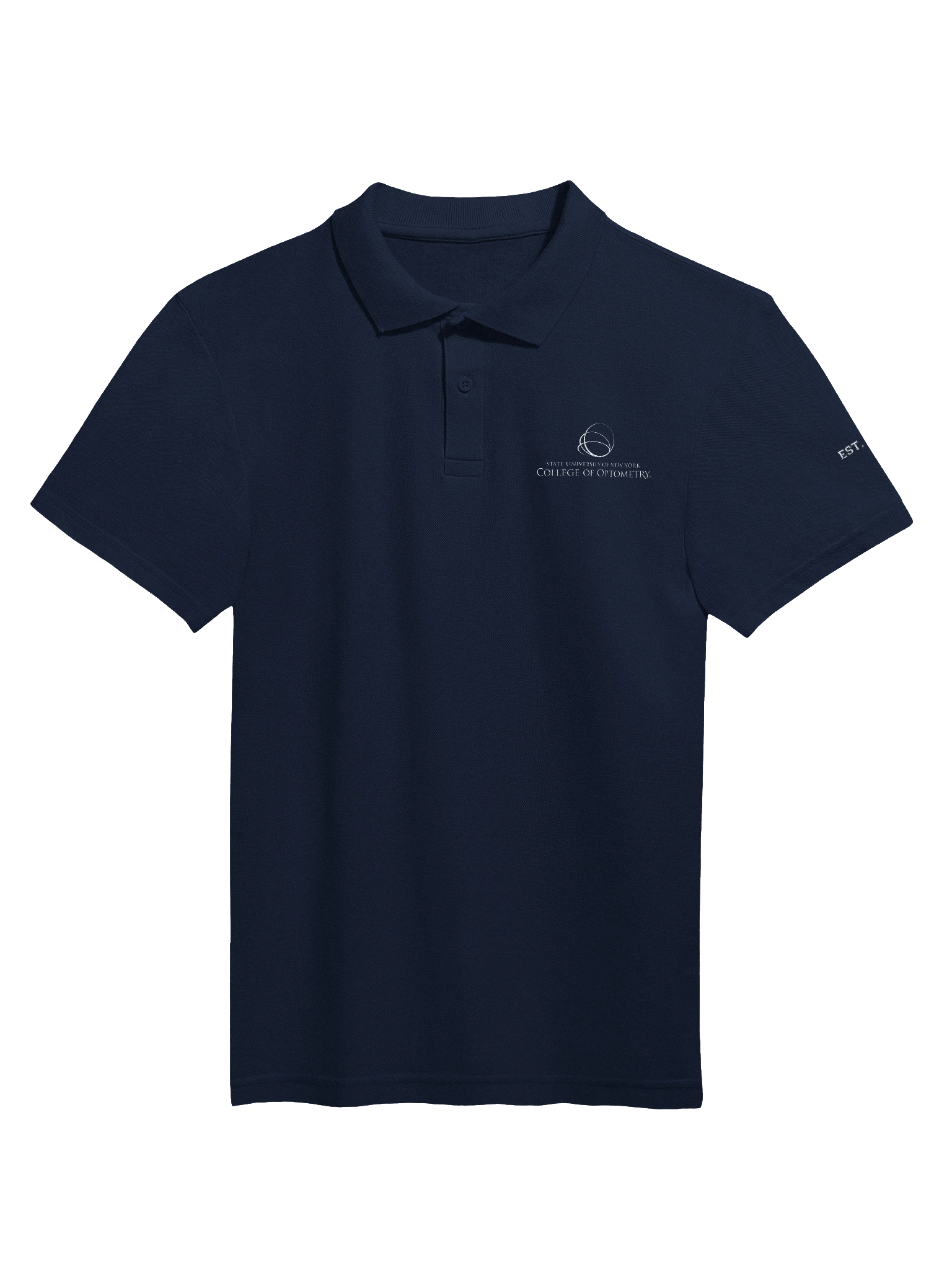 SUNY Optometry - Embroidered Pique Polo Shirt product image (1)