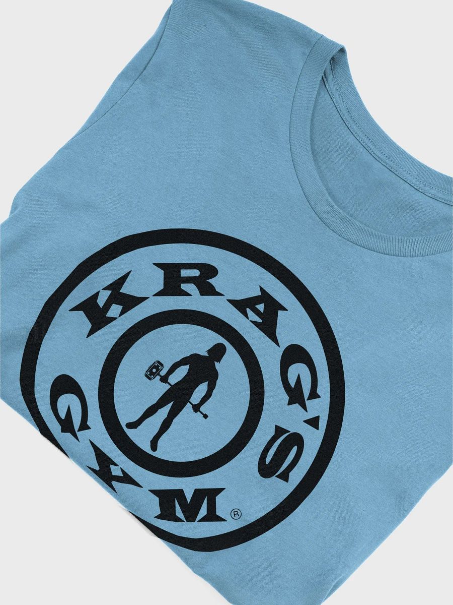 Krag's Gym T-Shirt (Black Letter Bullseye) product image (38)